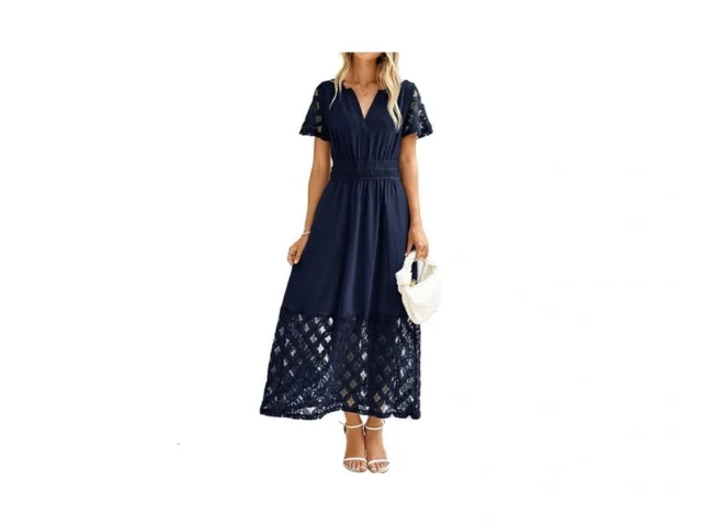 Simplee Womens Semi Formal Dresses – Casual V Neck… Code