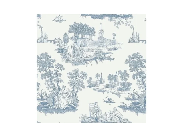 Heloho Peel And Stick Wallpaper Blue And White… Coupon