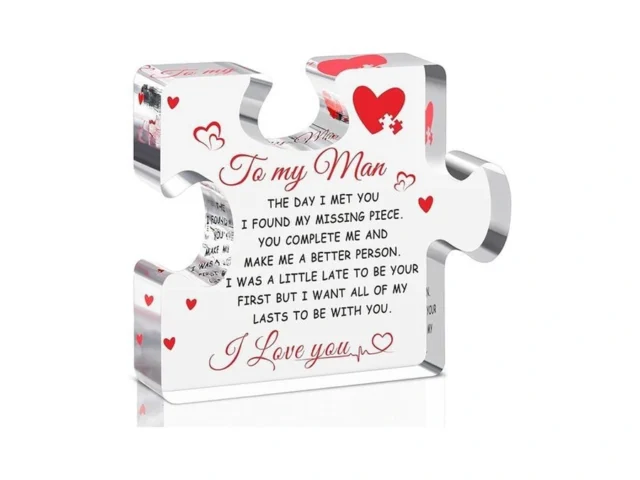 Valentines Day Gifts For Him Men To My Man Acrylic… Code