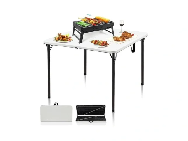 Outspurge 34 Folding Table Portable Square Camping… Code