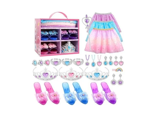 Tinkkorz Princess Dress Up Toys And Jewelry… Code