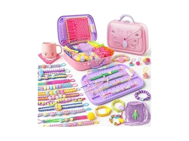 Friendship Bracelet Making Kit Diy Weaving Loom 500… Code