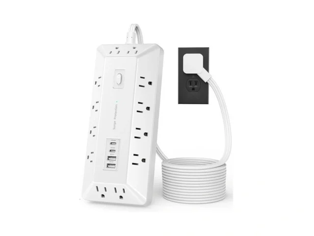 Inhwatek Surge Protector Power Strip With Usb Ports… Code
