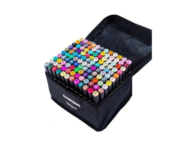 Creatspark Alcohol Markers 120 Colors With Base… Code