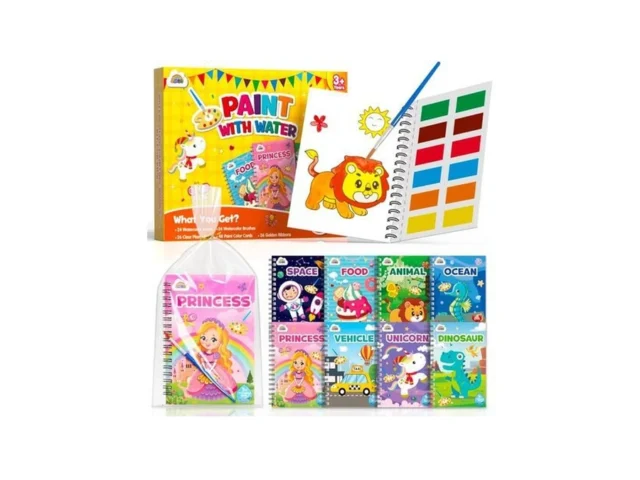 Zmlm 24 Water Coloring Books For Kids Party Favors… Code