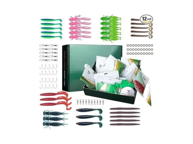 Joygb Kids Fishing Tackle Box With Lures Kit… Coupon