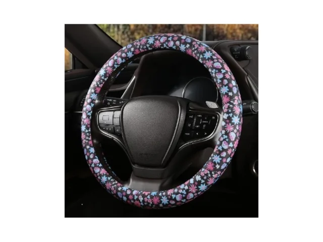 Sthextra Floral Print Steering Wheel Cover With… Code