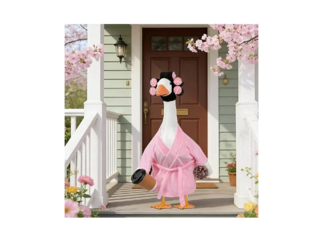 Yuboo Winter Porch Goose Outfit 23 Inch Pink Lady… Code