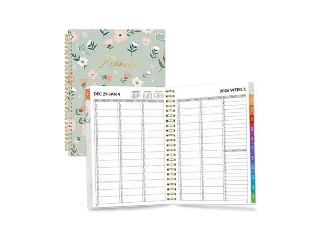 Sunee 2026 Appointment Book Quarter-hourly Weekly… Code