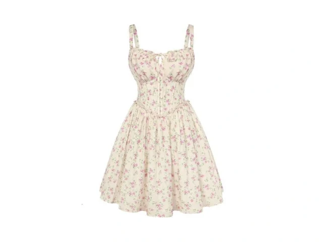 Scarlet Darkness Floral Corset Dress For Women 2026… Code