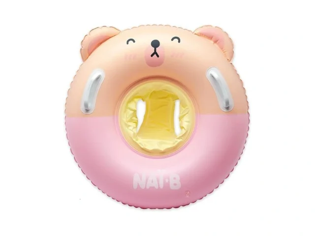 Nai-b Kids Pool Float Pink Inflatable Swim Tube… Coupon
