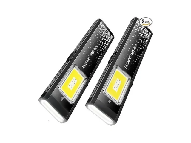 Rechoo Rechargeable Flashlights High Lumens 2pack… Code