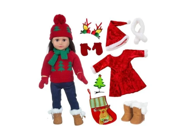 Ebuddy Doll Clothes Accessories – Christmas Santa… Code