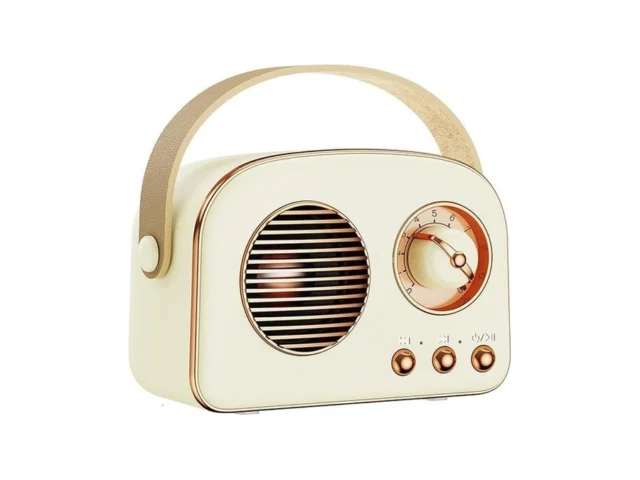 Springflora Retro Bluetooth Speaker Cute Mini… Code
