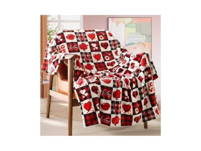 Valentine S Day Gift Blanket For Mom Wife – Red… Code