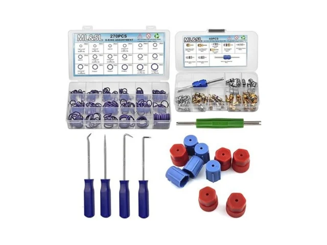 Car A C Repair Kit 270pcs Rubber O-ring Seal Kit… Code