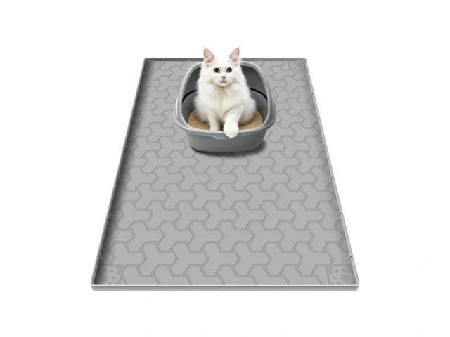 Silicone Cat Litter Mat Large 34 X22 Foldable And… Code