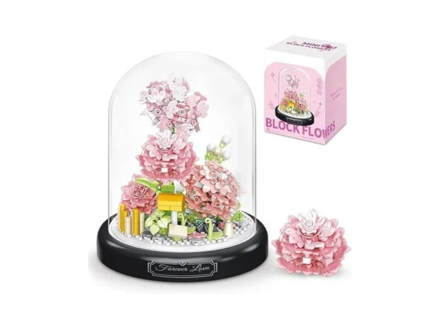 High Godo Flower Bouquet Building Set With Dust… Code