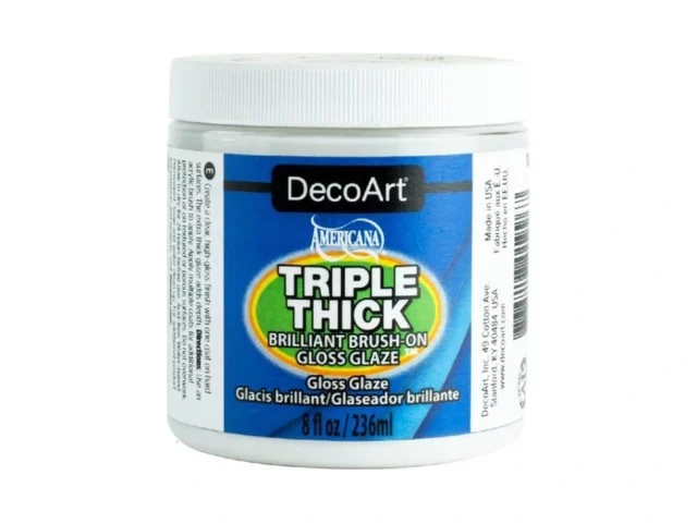 Decoart Triple Thick Gloss Glaze – Jar 8fl Oz Coupon