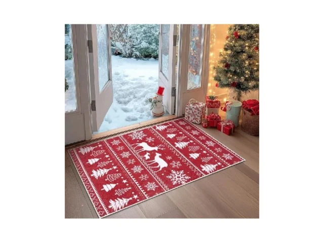 Acetiamin 2×3 Machine Washable Christmas Area Rug… Code
