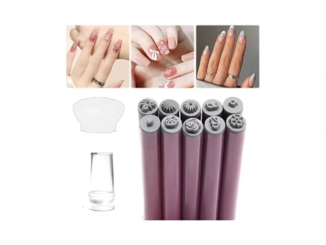 10 Pcs Nail Art Stamp Pen Zxbaers Nail Transfer Pen… Code