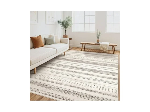 Tortania Area Rug Living Room Rugs – 5×7 Washable… Code