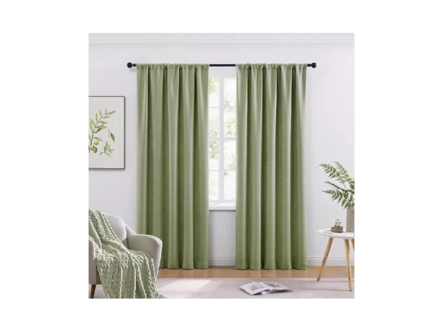 Wrensonge Blackout Curtains For Bedroom Sage Green… Code
