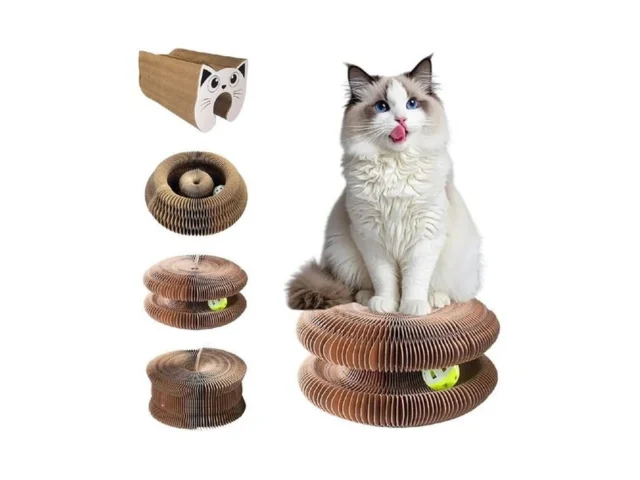 Magic Organ Cat Scratcher Board Cat Ball Cat Toy… Code