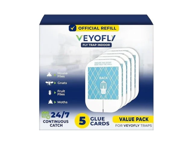 Veyofly Fly Trap Indoor Refill Fruit Fly Traps For… Coupon