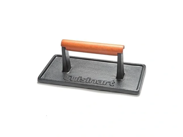 Cuisinart Cast Iron Grill Press With Wooden Handle… Coupon