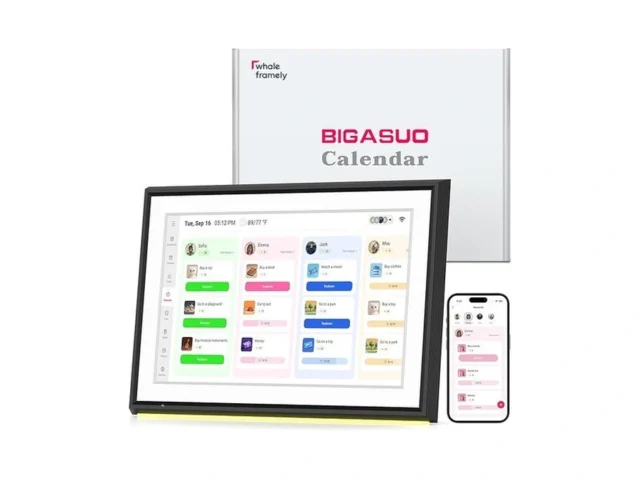 Bigasuo 10 1 Digital Calendar Smart Touchscreen… Code