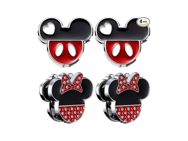 Pangpai Cute Car Hooks 4 Pcs Rhinestones Car… Code