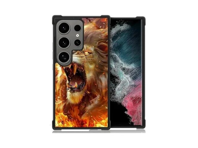 Wankblc For Samsung Galaxy S24 Ultra Case Flame… Coupon
