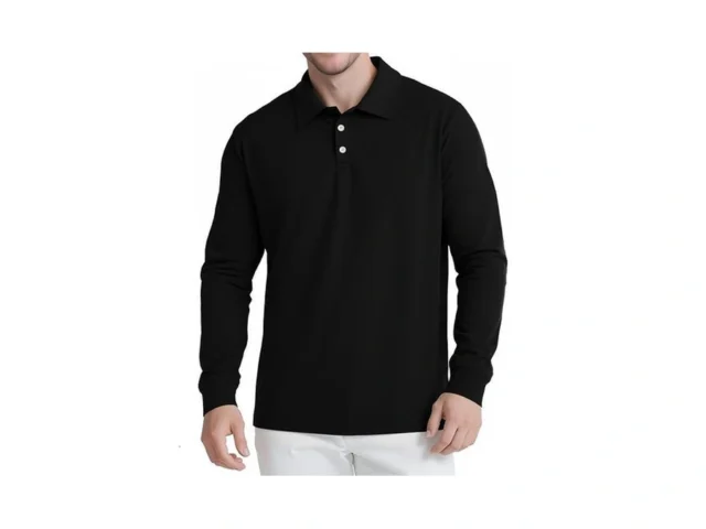 Vvwvo Men S Long Sleeve Polo Shirts For Men Casual… Code