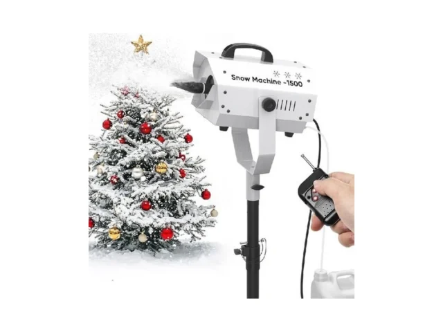 Upgrey 1500w Snow Machine For Outdoors And Indoors… Code