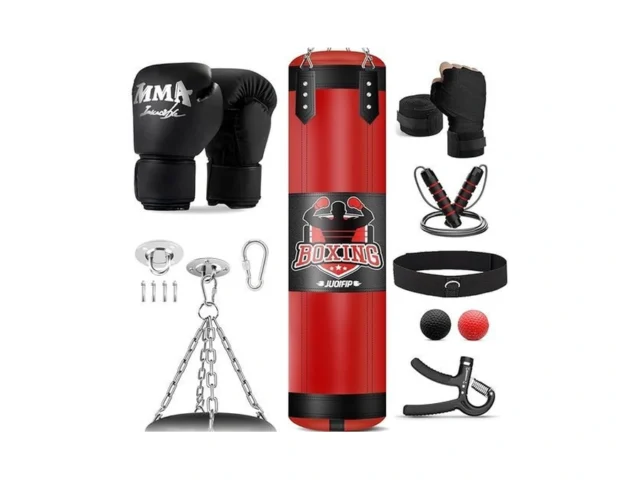 Heavy Punching Bag Set 4ft Oxford Boxing Bag Set… Code