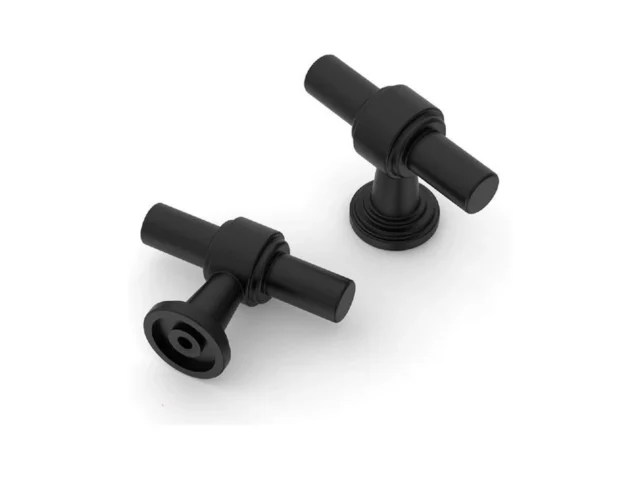 Asidrama 10 Pack Matte Black Kitchen Cabinet Knobs… Coupon