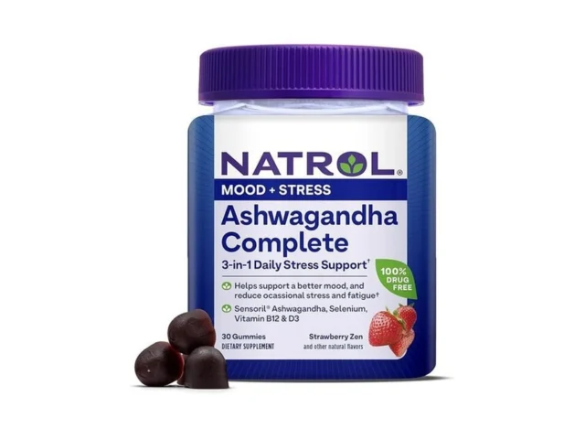 Natrol Ashwagandha Complete Gummy 3-in-1 Daily… Coupon