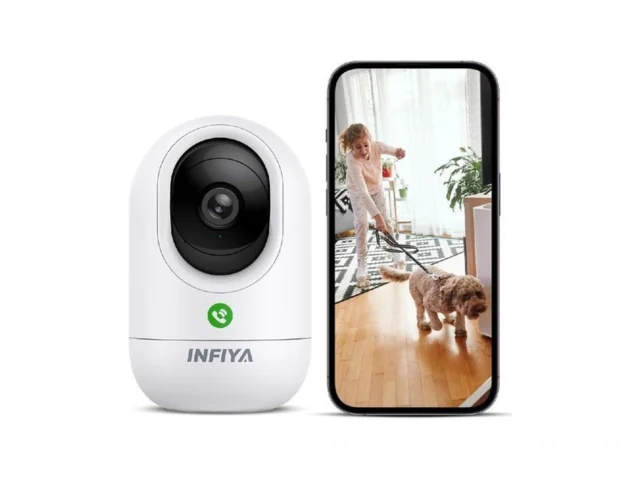 Infiya 2k Baby Camera-wifi Home Security Cameras… Code