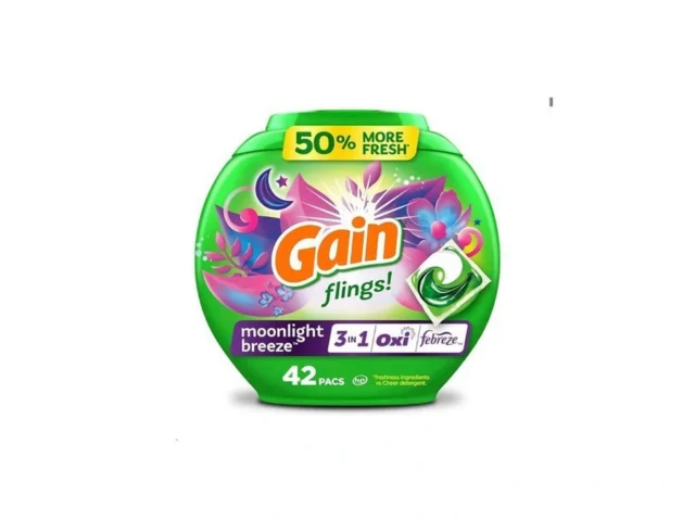 Gain Flings Laundry Detergent Pacs 42 Count… Coupon