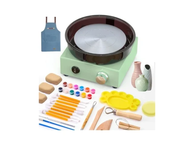 Alldeer Mini Pottery Wheel Kit – 6 Turntable… Code