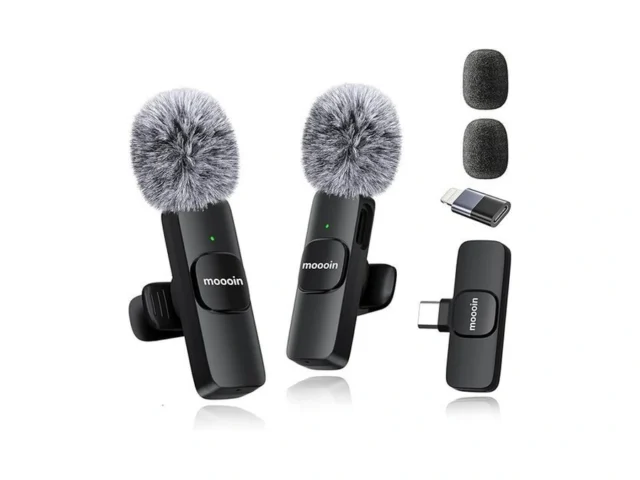 Moooin Wireless Mini Microphone For Iphone Android… Code