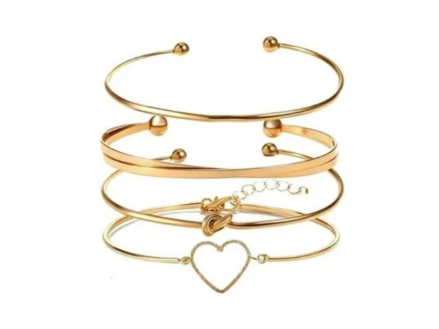 Alegend Bracelets Blending 14k Gold Silver Plated… Code