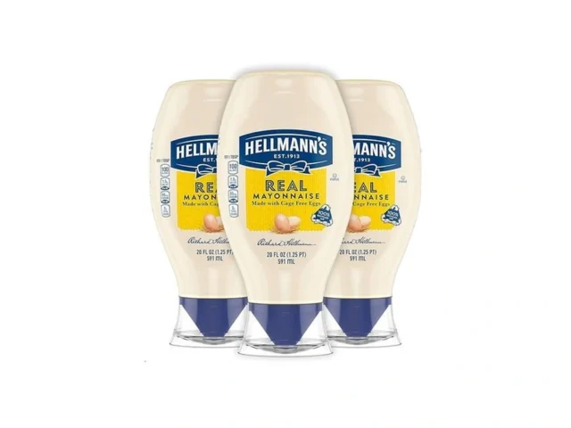 Hellmann S Real Mayonnaise Squeeze Bottle 3 Count A…