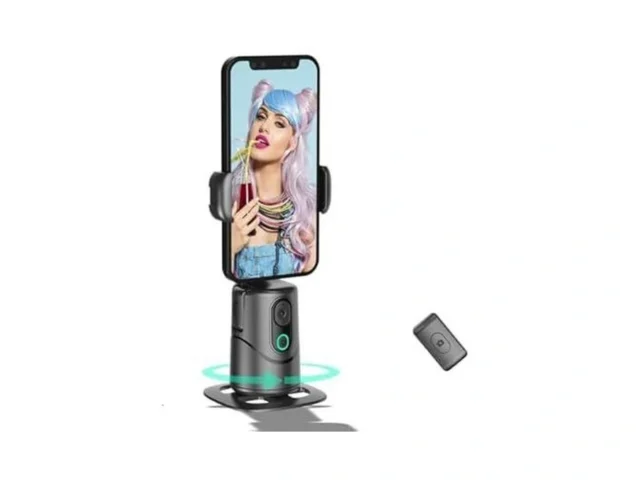 Auto Face Tracking Phone Holder No App Required 360… Code