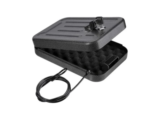 Bagkool Portable Security Lock Box – Gun Safety… Code