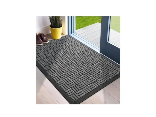 Mibao Front Door Mat Heavy Duty Durable Welcome Mat… Code