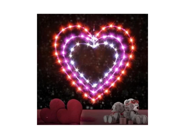 Illuminew Valentine S Day Heart Window Lights 8… Coupon