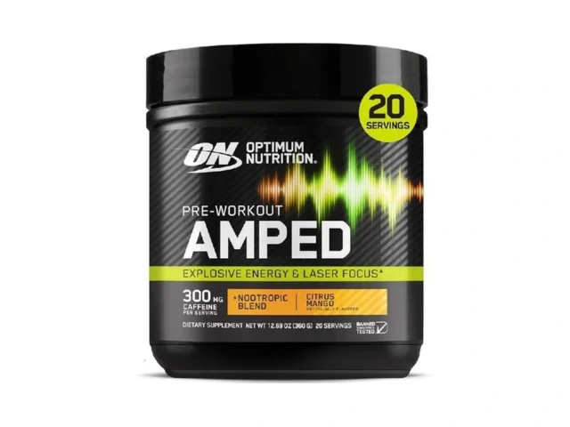 Optimum Nutrition Amped Pre-workout With Citrulline…