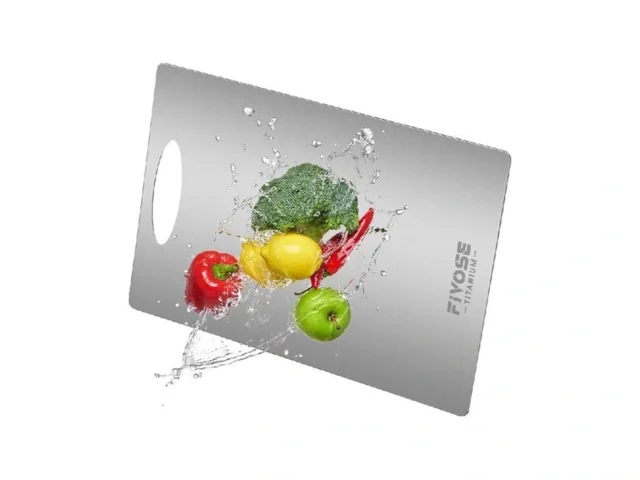 Titanium Cutting Board For Kitchen Large 100 Pure… Code